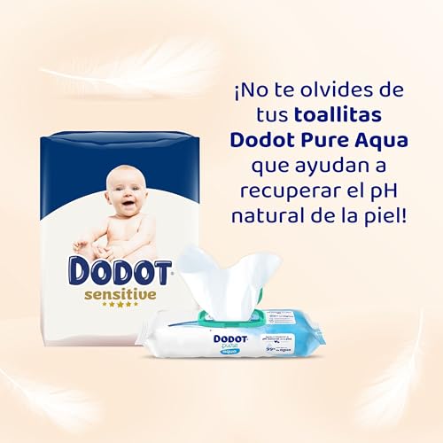 Miniatura 12 de Dodot Sensitive Talla 2, 88 Pañales, 4kg-8kg