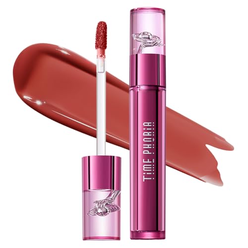 Image of Altera Blurring Tint Lip Stain 014 Diva, Burnt Orange Glossy to Soft Matte Finish, Blur Lip Lines, Weightless No-Sticky Airy Velvet Texture, Vibrant Hydrating Long-Lasting Lip Makeup