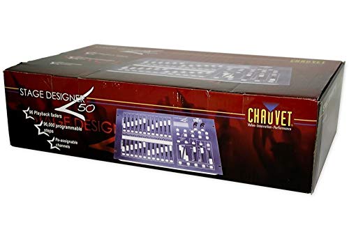 Chauvet DJ Stage Designer 50 48 Ch. DMX-512 Dimmer Controller+(2) Strobe Lights