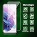 Heenjer 2 Pack for Samsung Galaxy S21 5G / SM-g991u Screen Protector, Tempered-Glass, Micro-curved Edges, Case Friendly, Bubble Free, HD Clear, Easy Installation