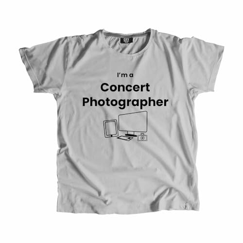 T-shirt concert photographer homme idéal pour les festivals de musique