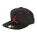 Nike Mens Air Jordan Jumpman Snapback Hat Black/Gym Red 619360-016