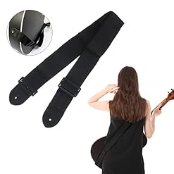 TMRBBesty Bandoulière de Guitare,Bandoulière de Guitare Réglable,Sangle Guitare,Sangle De Guitare RéGlable,Pour guitares acoustiques,Classique,Electrique et basse,Noir,Avec 2 médiators de guitare - Les Beatles, Paul McCartney, John Lennon, RIngo Starr, George Harrison TMRBBesty Bandoulière de Guitare,Bandoulière de Guitare Réglable,Sangle Guitare,Sangle De Guitare RéGlable,Pour guitares acoustiques,Classique,Electrique et basse,Noir,Avec 2 médiators de guitare – Image 6