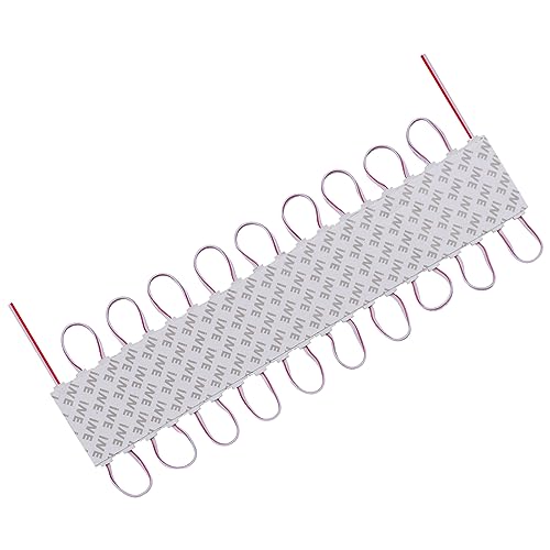 GOMING 20Pcs Black Light 12V LED Module Light Purple 395-400nm 3 LED Module 1.5W 45 Degree Spot Lamp for Parties Halloween Glow in The Dark Party Blacklight Poster Lighting(No Power Supply) - Image 4