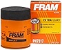 Fram PH7317 Extra Guard 10K Mile Change Interval Spin-On Oil Filter, black