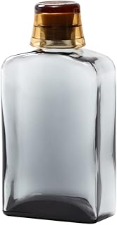 ideaco (イデアコ) MOUTH WASH BOTTLE 洗口液 詰め替え マウスウォッシュ ボトル グレー アンバー 536GA