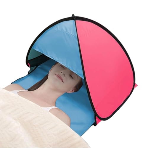 Tenda Testa – Mini Parasole Spiaggia, Pop‑Up Portatile Con Poggiatesta