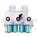 Whirlpool Washer Water Inlet Valve ClimaTek Upgraded Water Inlet Valve For Kenmore Amana Dishwasher Parts - Foto 11