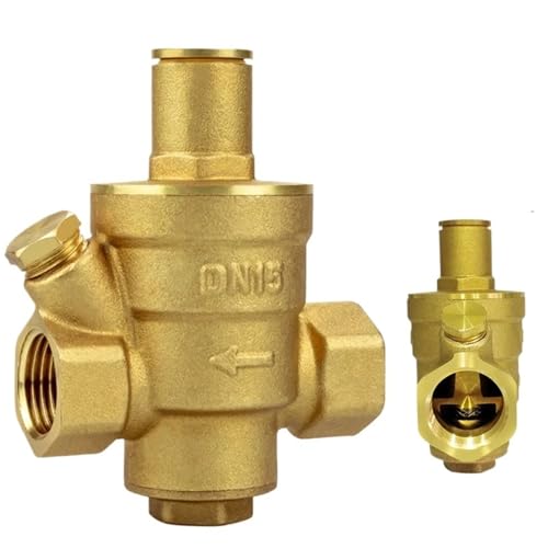 Vanne de régulation DN20 ajustable en laiton pour maintenir une pression d'eau constante