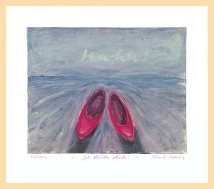 Germanposters Peter-T Schulz - Póster con marco de madera