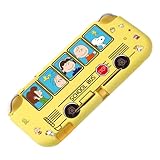 Switch lite ケース スイッチ ライト 保護カバー おしゃれ かわいい 手描き アニメキャラクター TPU製 分体式 全面保護 滑り止め キズ防止 +親指キャップ4付き