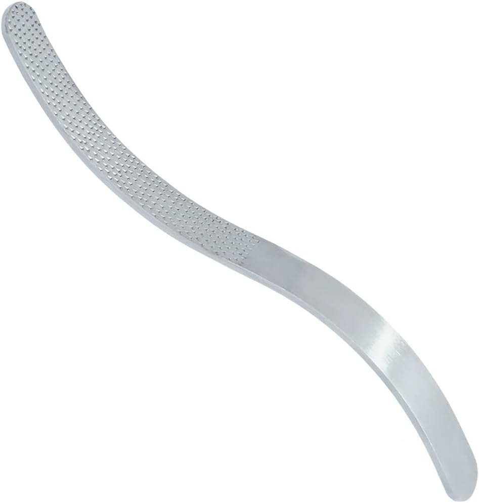Premier 1 Hoof Rasp for Sheep, Goats & Horses | S-shape for comfortable access from multiple angles. Coarse side for rapid removal, fine side for finishing. 12" long.