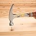 ESTWING Hammer - 12 oz Straight Rip Claw with Smooth Face & Genuine Leather Grip - E12S