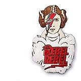 Princess Leia Rebel Rebel Hand-Painted Star Wars Pin | Rockstar Carrie Fisher Rebel Alliance Mashup Brooch