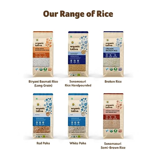 Image of Organic Tattva Organic Black Rice 1Kg | Forbidden Unpolished Kavuni Arisi| Naturally Gluten Free | Flavorful and Aromatic Rice | Pesticide and Chemical Free