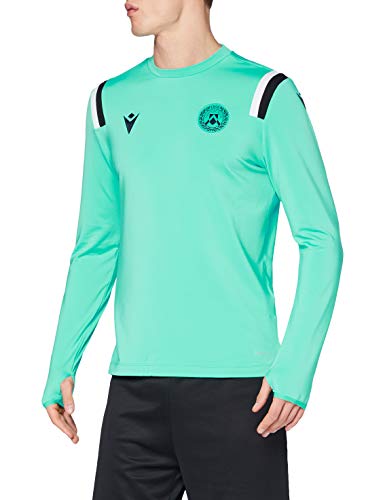 Casacca Poli Macron UDI M20 pour entraînement de football homme
