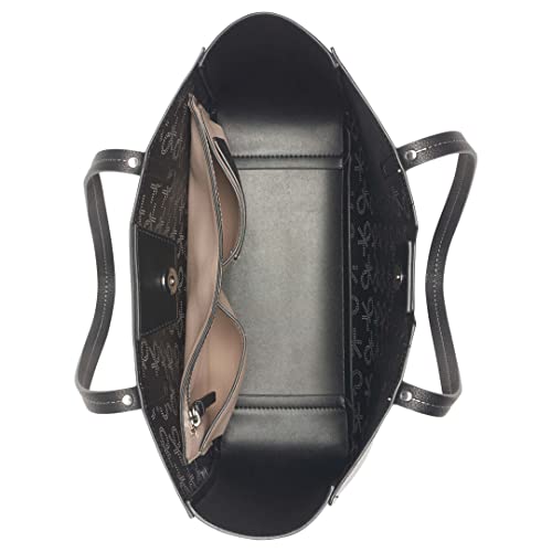 Image of Calvin Klein Dilen Tote Black Multi One Size