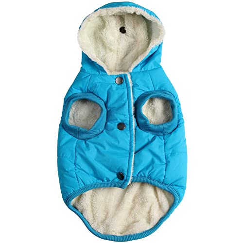 Fleece-Lined Large Dog Hoodie with Hood, XL
