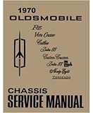 1970 Olds Supreme 442 Cutlass 88 Toronado Shop Service Repair Manual Book Engine