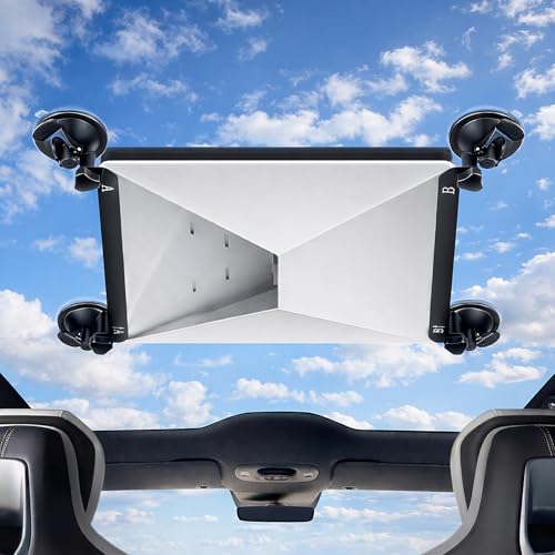 Starlink Mini Mount-Suction Cup for Car Sunroofs or Windows,Starlink Mini Accessories Secure Mounting Kit with Strong Grip for RVs,Boats and Road Trips,Strong Suction for Stable Satellite Signal,Black