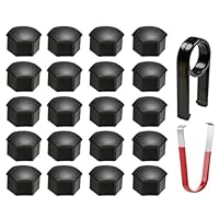 Keenso 20 stuks 17 mm wieldoppen universele autobanden wielnaafcovers wielmoer bout schroefafdekking beschermkap zilver-Wieldop Zitting Toledo Keenso 20 stuks 17 mm wieldoppen universele autobanden wielnaafcovers wielmoer bout schroefafdekking beschermkap zilver-Wieldop Zitting Toledo