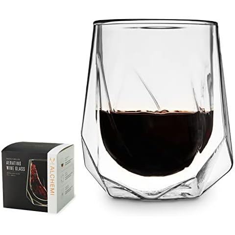 Viski Alchemi Aerating Wine Tasting Tumbler Cover