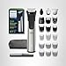 Norelco Philips All-in-One 7000 Series 23-Piece Trimmer - Electric Shaver and Clipper for Face, Beard, Head & Body, Self-Sharpening Titanium Blades, 26 Length Settings (0.5-16 mm), MG7970/49