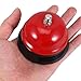 Generic Counter Bell: Push Service Bell for Restaurant Office Classroom & Home – Handheld Desk Call Ringer for Kitchen Food Service Game Show Buzzer