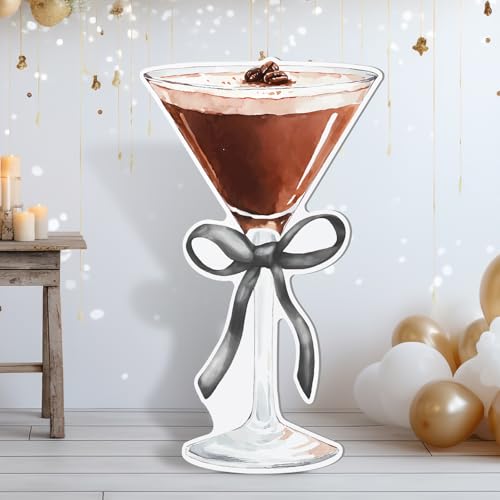 Decoración fondo fiesta Martini Espresso 4ft