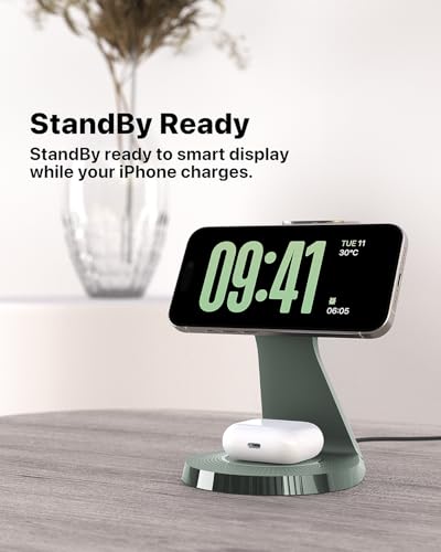 Support de charge rapide Mag-Safe premium pour iPhone et AirPods - 6