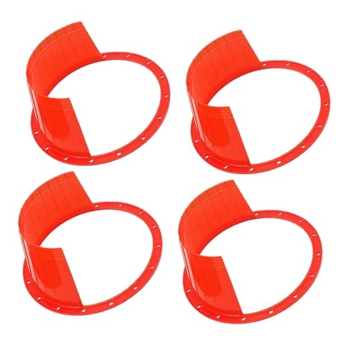 FUNOMOCYA 4pcs Auto Speaker Cover Durable Car Speaker Protection Caps Reliable Washer Rings for DIY Horns for Car Audio Systems
