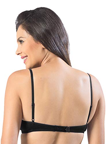 Image of SONARI Womens Non Padded Cotton Bra | Wire Free, Medium Coverage, Seamless Cups, Comfortable Polyester Cotton Blend Fabric | Adjustable Straps, Ideal for Everyday Wear - Smile