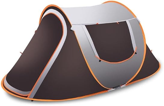 Valkyrie 3-4 Seater Quick Installation Automatic Camping Tent Double Window Waterproof 240x150x110cm with Fly Screen 4 Seasons
