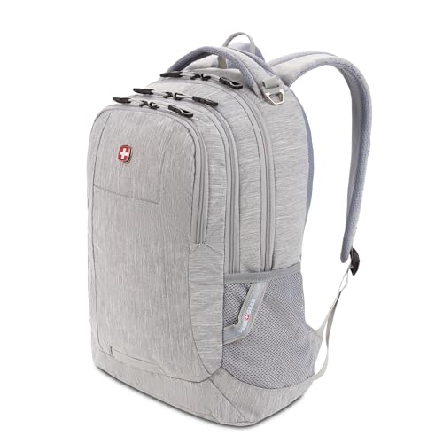 SwissGear 5505 Cecil 16” Laptop Backpack Light Grey