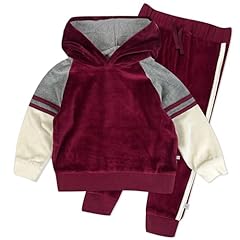 Color Block Varsity Burgundy