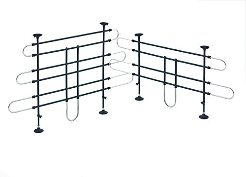 Karlie Autoschutzgitter B: 100 - 160 cm H: 75 - 130 cm schwarz-silber