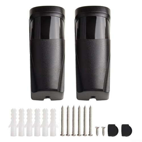 Sensore per porta del cancello del garage, Rilevatore di fotocellula a fascio di sicurezza a infrarossi, Sistemi di allarme di sicurezza automatici per cancelli per garage, 100X40x35mm