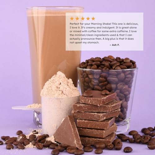 Image of Earth Fed Muscle Magic Beans Mocha Irish Grass Fed Whey Protein Isolate, Third-Party Certified. 25g Protein, Mocha - Non-GMO, Hormone Free, Soy Free, Gluten Free - 2 LB, 29 Servings