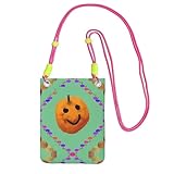 Design Fuchusia Full-Print : ce sac à main à bandoulière dispose d'un design vibrant et Smiley Citrus qui ajoute une touche élégante à vos tenues quotidiennes, ce qui en fait un accessoire parfait pour toutes les occasions.