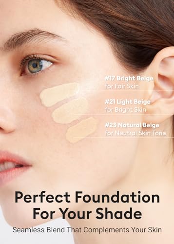 MISSHA Serum Cushion Glow Layering Fit Cushion Foundation No.23 Sand Natural Beige for Neutral Skin Tone, Korean Foundation Makeup, Rich-Texture, Full-Coverage, 24-Hr Hydrating, Triple Glow System