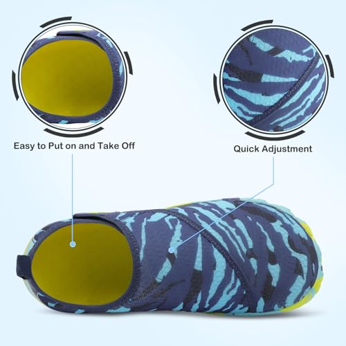 Image of L-RUN Barefoot Water Shoes Women Mens Aqua Sock Athletic Hiking Water Sports Shoes for Swim Beach Pool Sand Diving Walking