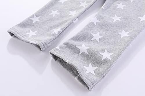 Mud Kingdom Toddler Boys Overalls Cute Star 3T Gray #TOP7