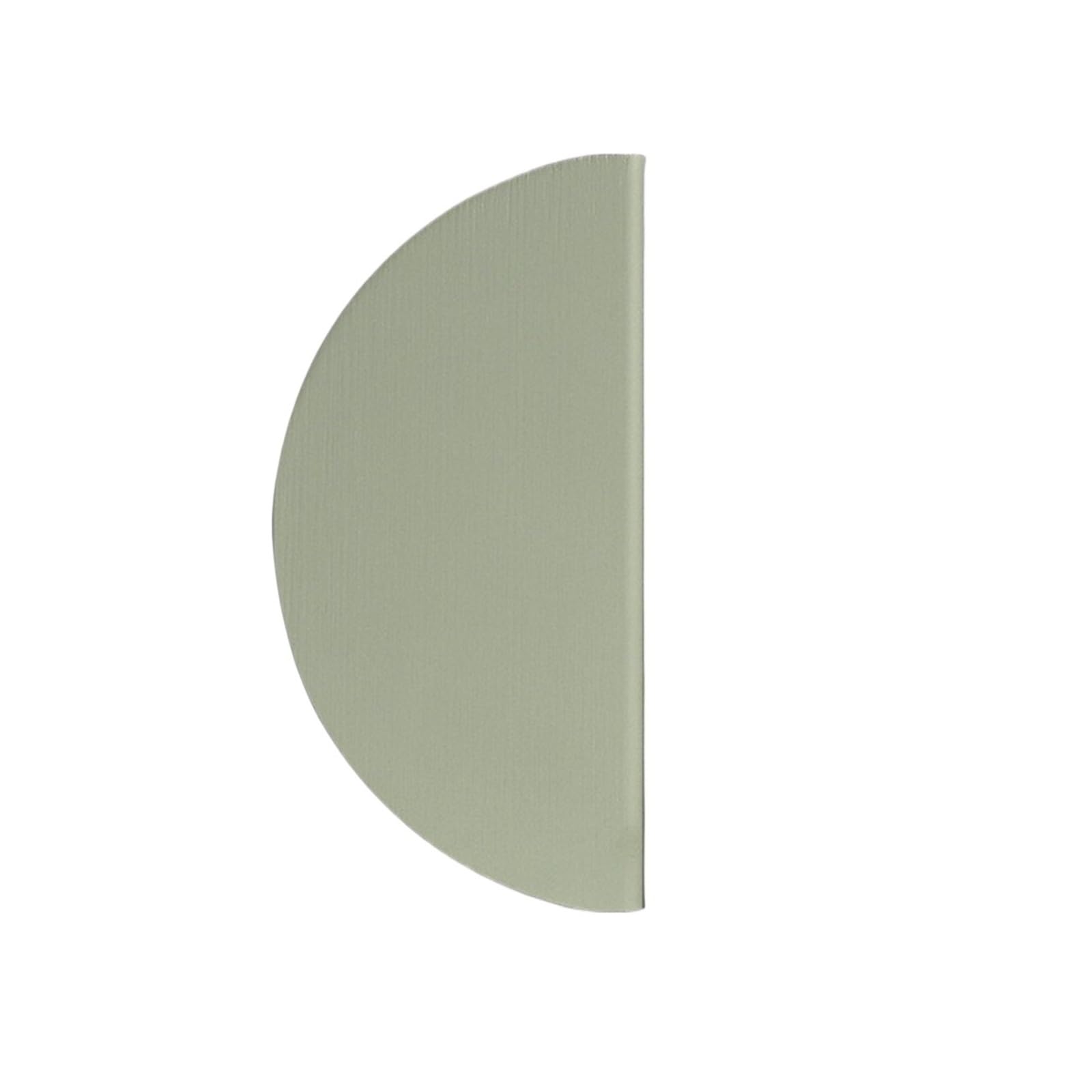 Wylqen Half Moon Handles 2pcs Matte Morandi Semi-Circle Wardrobe Handles
