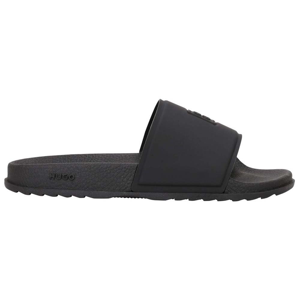 HUGO Women's Match_it_Slid_pvclg Slide, Black 1, 9 UK