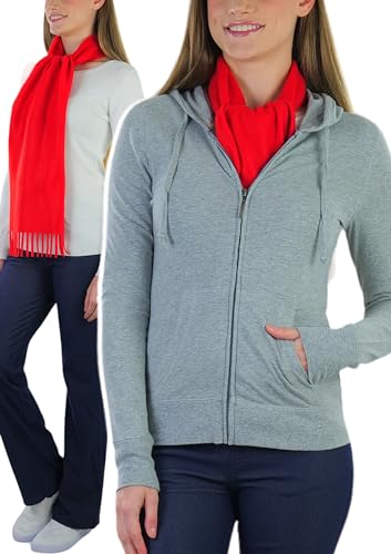 ToBeInStyle Unisex Pack of 6 Warm Fleece Winter Scarves3