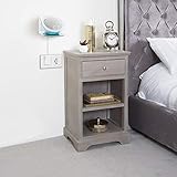 GEEKRIA Acrylic Wall Mount Compatible with Echo Dot 4th with an LED Clock and Alexa Smart Speaker, Speaker Stand Stable Guard Holder (Clear) - Image 6