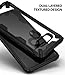Ringke Fusion-X Compatible with LG V40 ThinQ Case Military Drop Tested Defense Phone Cover for LG V40 ThinQ (2018) - Black