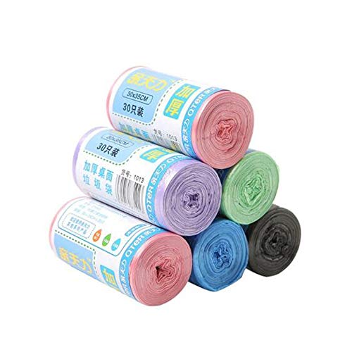 Müllsack, verdickte Desktop Müllsack, flachen Mund kleinen Müllsack, Küche Schlafzimmer Müllsack, 30 * 35CM, 150 Aufbewahrungstasche