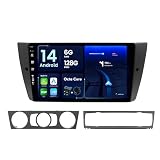 BXLIYER - [6G+128G] - Android 15 Autoradio Per BMW E90/E91/E92/E93 (2005-2012) - Senza fili Carplay/Android Auto - LED Camera & MIC - DSP DAB Volante WiFi 360-Camera Fast-Boot - IPS 9 Pollice 2 Din