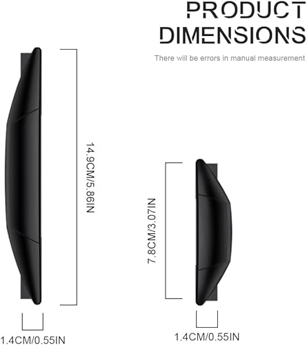 Miniatura 2 de 4 tiras de parachoques para puerta de automóvil, protectores de borde de puerta de automóvil, protector autoadhesivo para puerta de automóvil,